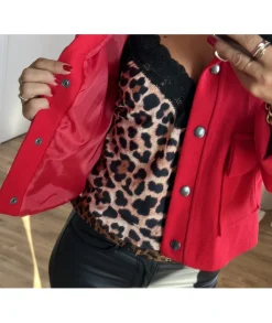 Vestes>La boutique de Lilie VESTE NOE Rouge