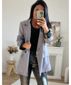 Vestes>La boutique de Lilie VESTE NOVAK Gris