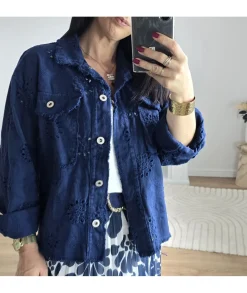 Vestes>La boutique de Lilie VESTE OLIVIA III Marine