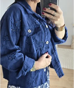 Vestes>La boutique de Lilie VESTE OLIVIA III Marine