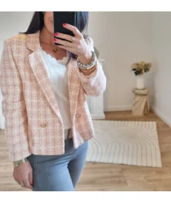 Vestes>La boutique de Lilie VESTE PASCALINE Rose