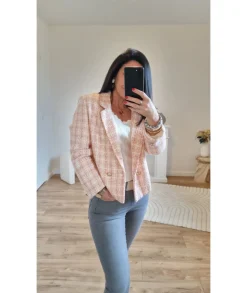 Vestes>La boutique de Lilie VESTE PASCALINE Rose