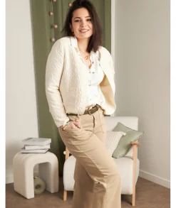 Vestes>La boutique de Lilie VESTE PENELOPPE Blanc