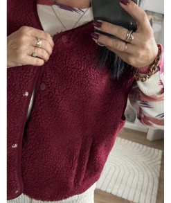 Vestes>La boutique de Lilie VESTE SANS MANCHE SOIZIC Bordeaux