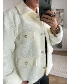 Vestes>La boutique de Lilie VESTE SIDONIA Blanc