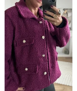 Vestes>La boutique de Lilie VESTE SIDONIA Violet