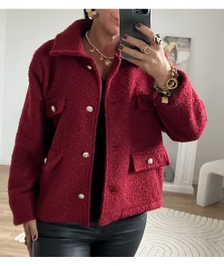 Vestes>La boutique de Lilie VESTE SIDONIA Rouge