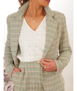 Vestes>La boutique de Lilie VESTE SIDONIE Vert