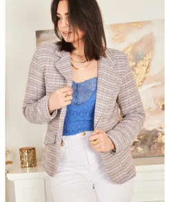 Vestes>La boutique de Lilie VESTE SIDONIE Bleu