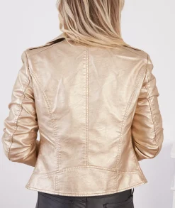Vestes>La boutique de Lilie VESTE SIMILI CARMEN Dore